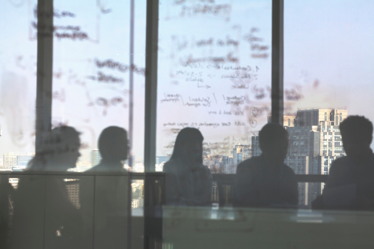team-of-writers-building