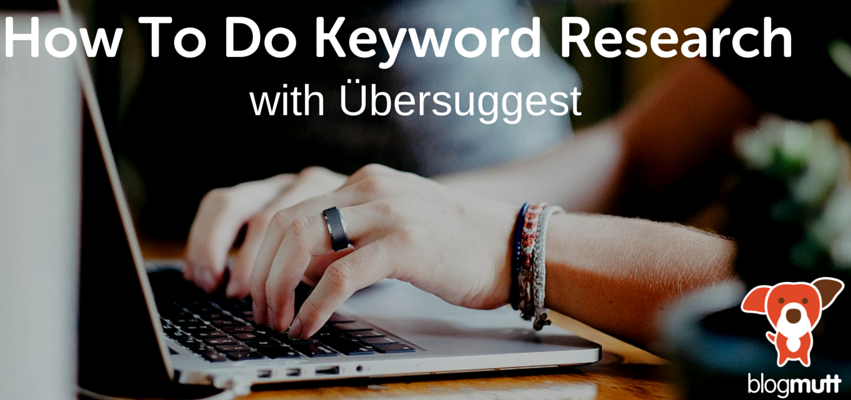 how-to-do-keyword-research-with-ubersuggest-female-hands-typing-on-laptop